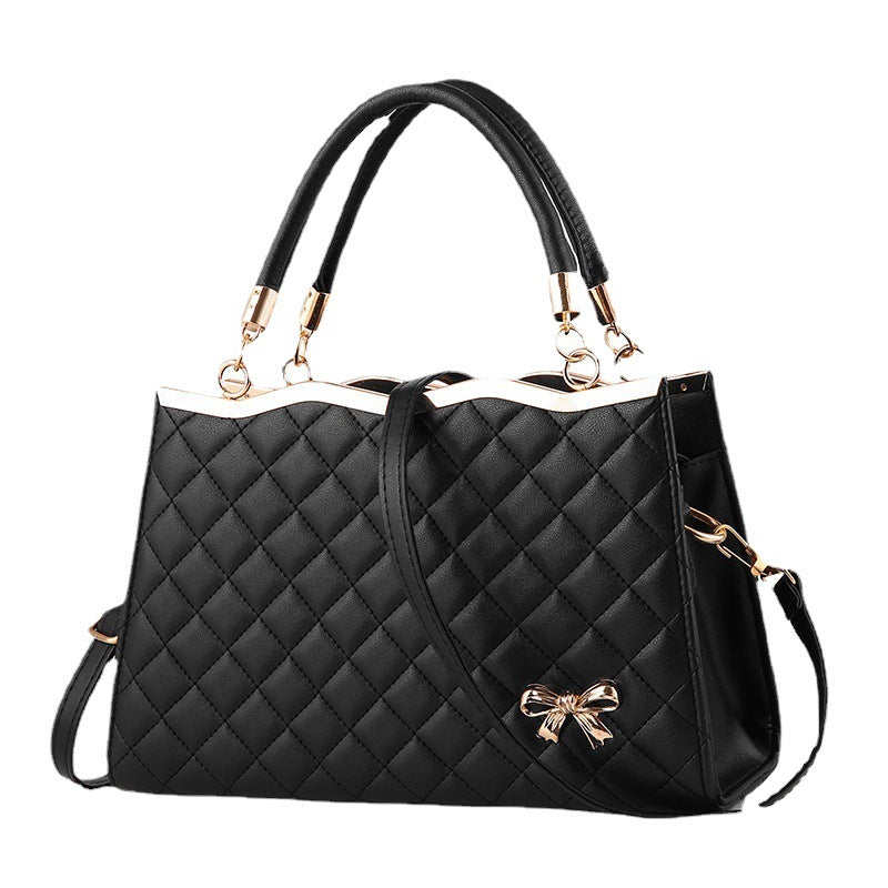 Women's 2023 Autumn and Winter New Bags Women's Trendy Bow Fashion Sports Crossbody Shoulder Handbags One Generation
