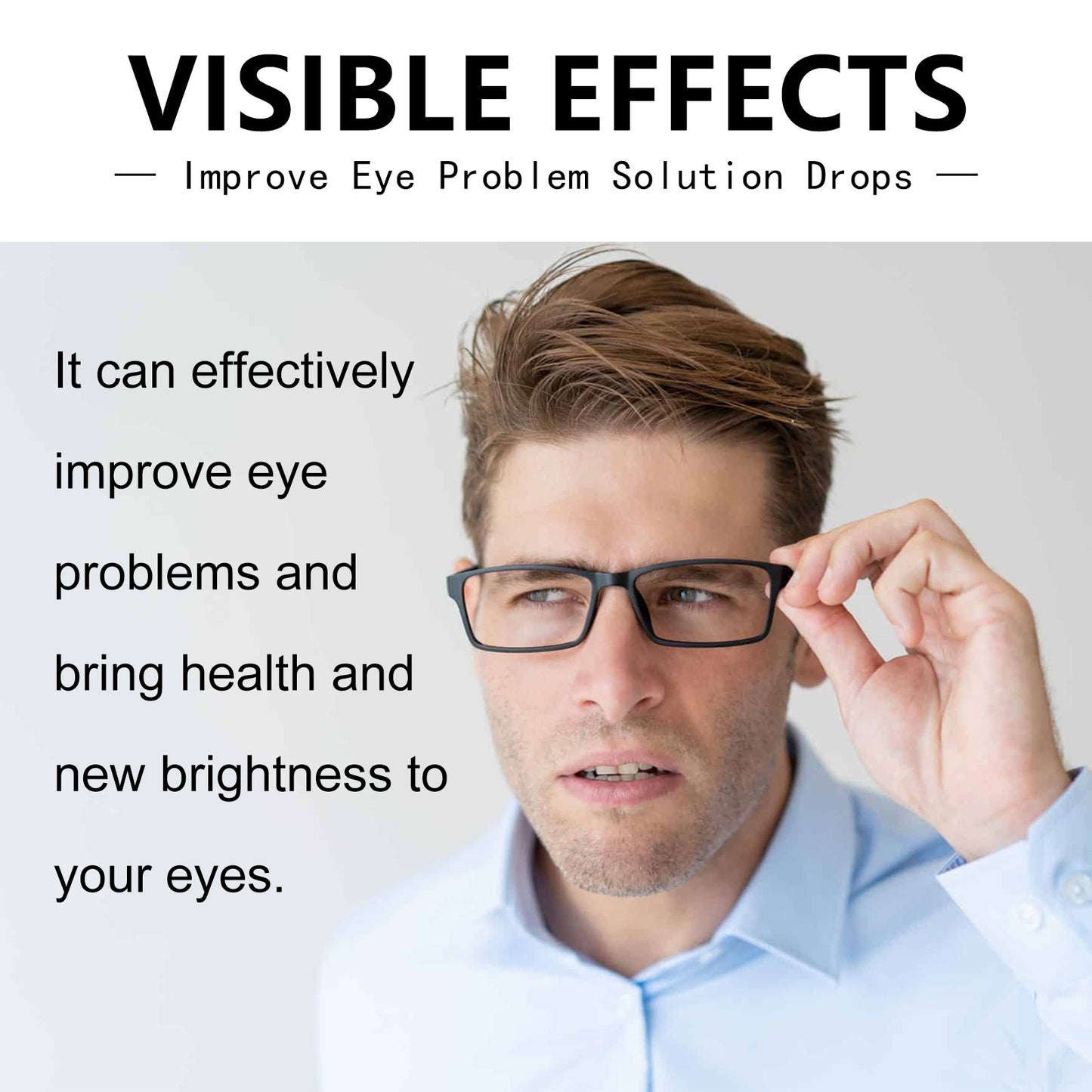 Ximonth myopia eye drops relieve eye fatigue, soreness, redness and swelling, blurred vision, gentle eye protection eye drops