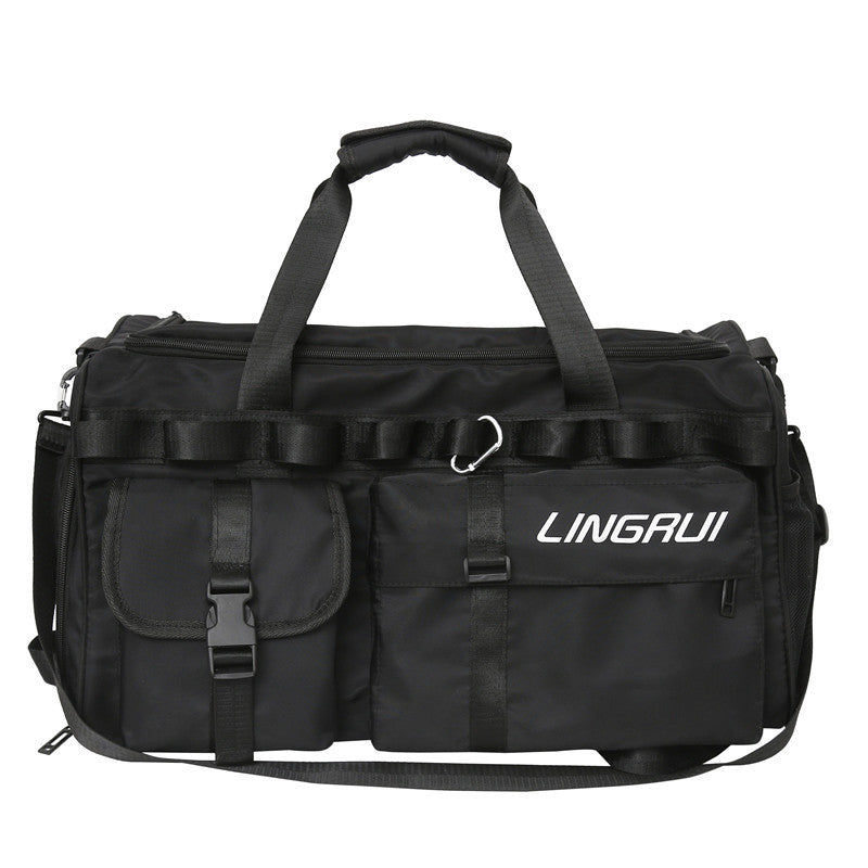 Multi-purpose shoulder crossbody bag portable large capacity lightweight travel bag backpack duffel bag sports fitness bag