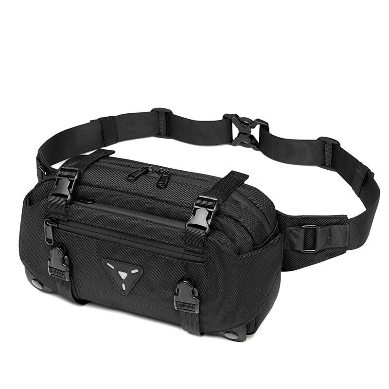 Ozuko sports riding motorcycle waist bag wholesale camouflage men's crossbody bag cross-border waterproof men's chest bag