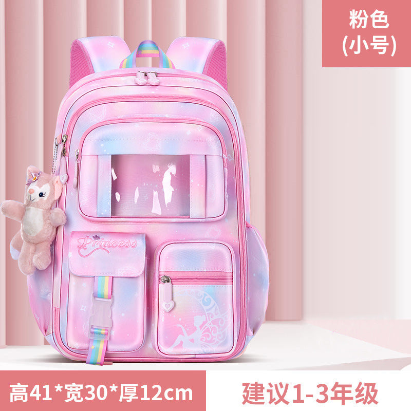 school bag new lightweight school backpack shoulder bag backpack girl children primary school school bag wholesale