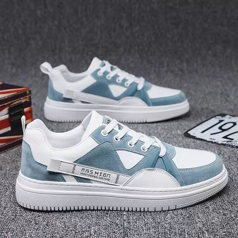 2023 new spring student shoes men's trendy breathable all-match tide shoes casual sneakers men's sports white shoes