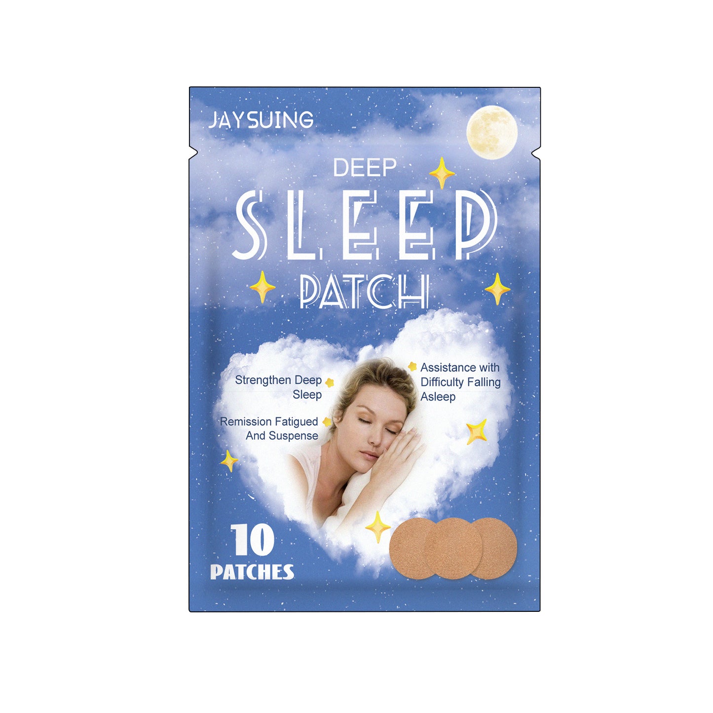 Jaysuing sleep patch relaxes body and mind, relieves body stress, sleeps peacefully, cares sleep aid patch