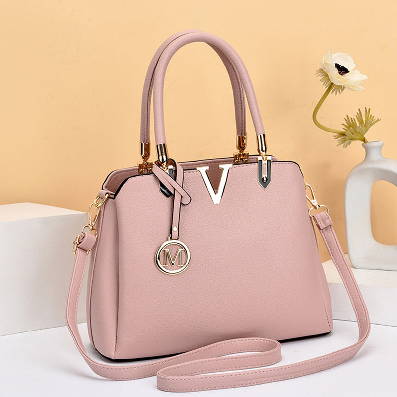 Bags, women's bags, one-piece drop shipping, winter large-capacity mother's handbag, temperament shoulder bag, crossbody bag, trendy and versatile