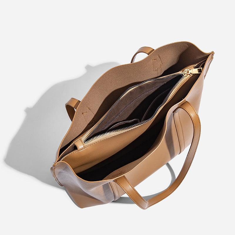 Simple Large Capacity Bag Women's Bag 2020 New Trendy Fashion Popular Shoulder Handbag Internet Celebrity Handheld Tote Bag