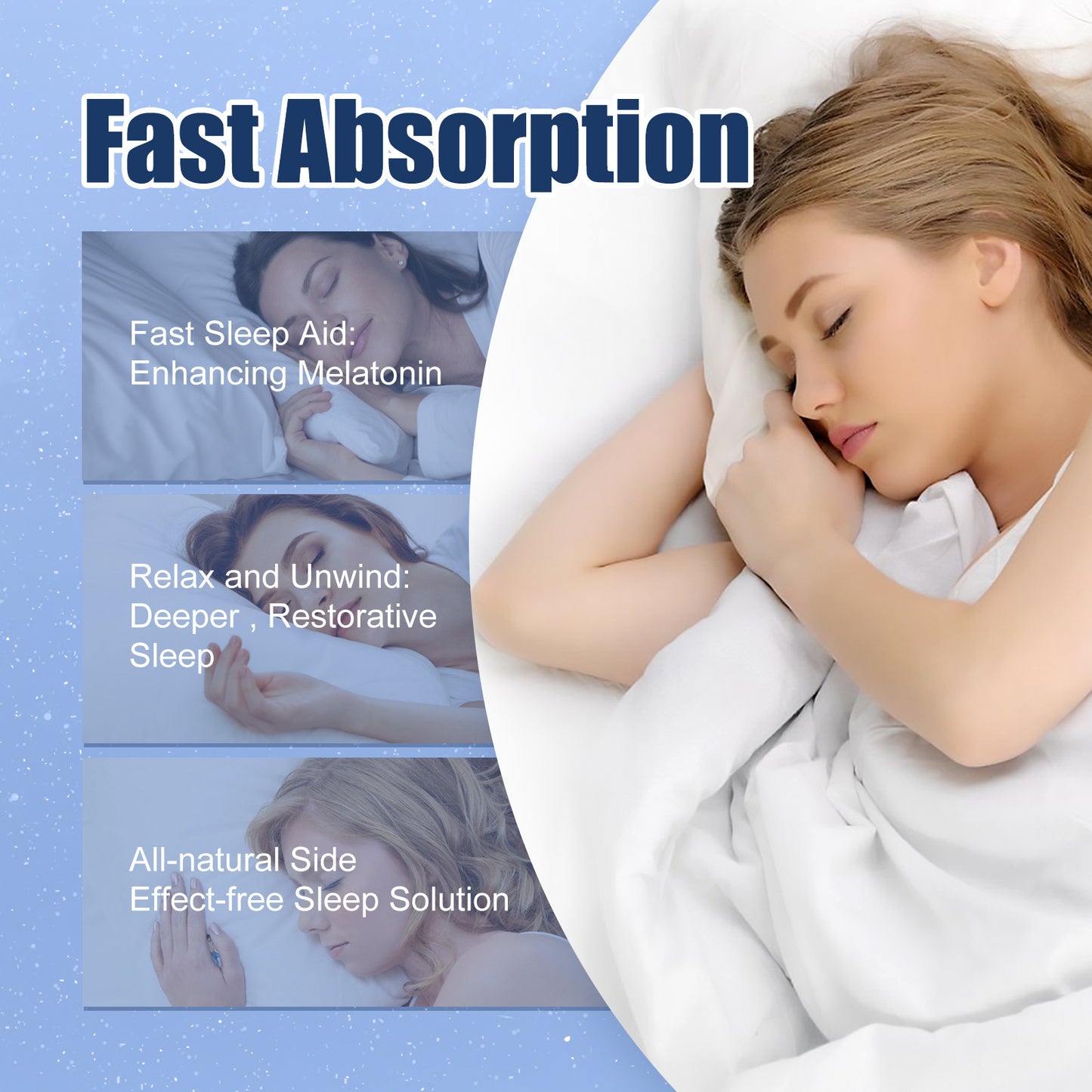 Jaysuing sleep patch relaxes body and mind, relieves body stress, sleeps peacefully, cares sleep aid patch
