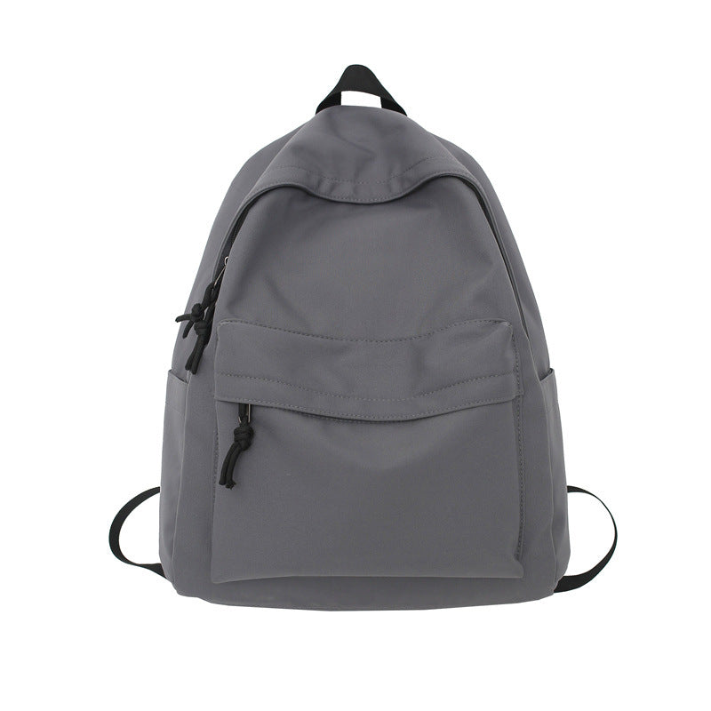 New style student backpack female Korean fashion college style school bag casual large capacity couple backpack one piece drop shipping