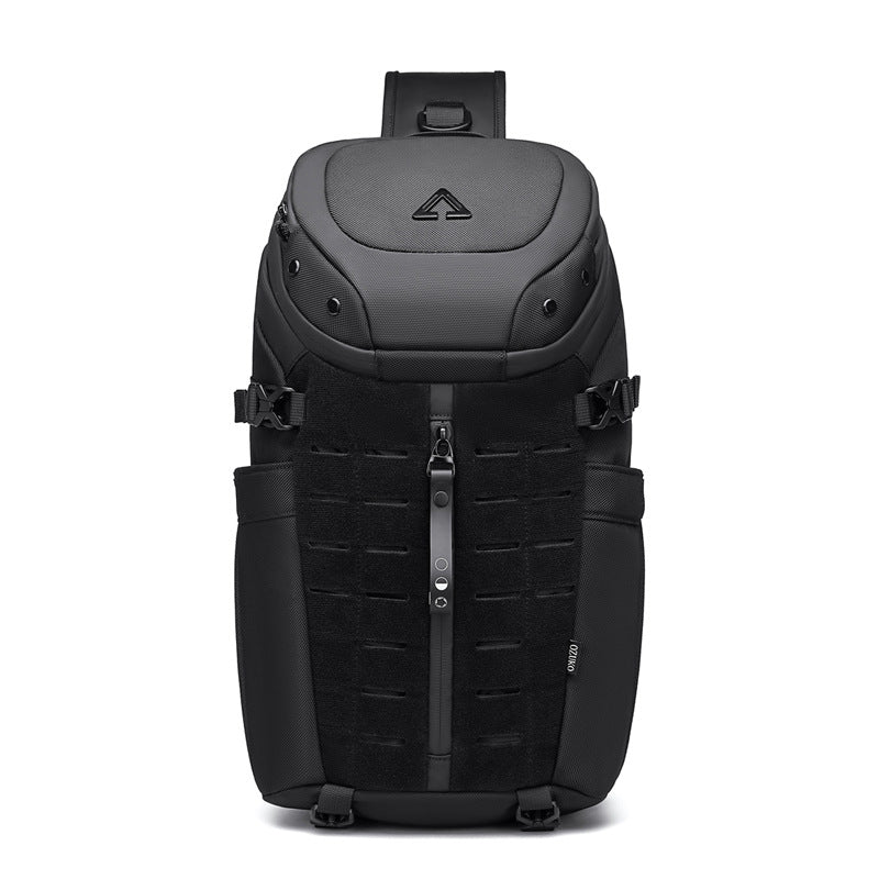 Ozuko အမျိုးသားရင်ဘတ်အိတ် အားကစား ရေစိုခံ Crossbody အိတ် အမျိုးသားများရဲ့ နည်းဗျူဟာ ဘက်စုံသုံး အိတ် အမျိုးသား Crossbody အဆင့်မြင့်အိတ်