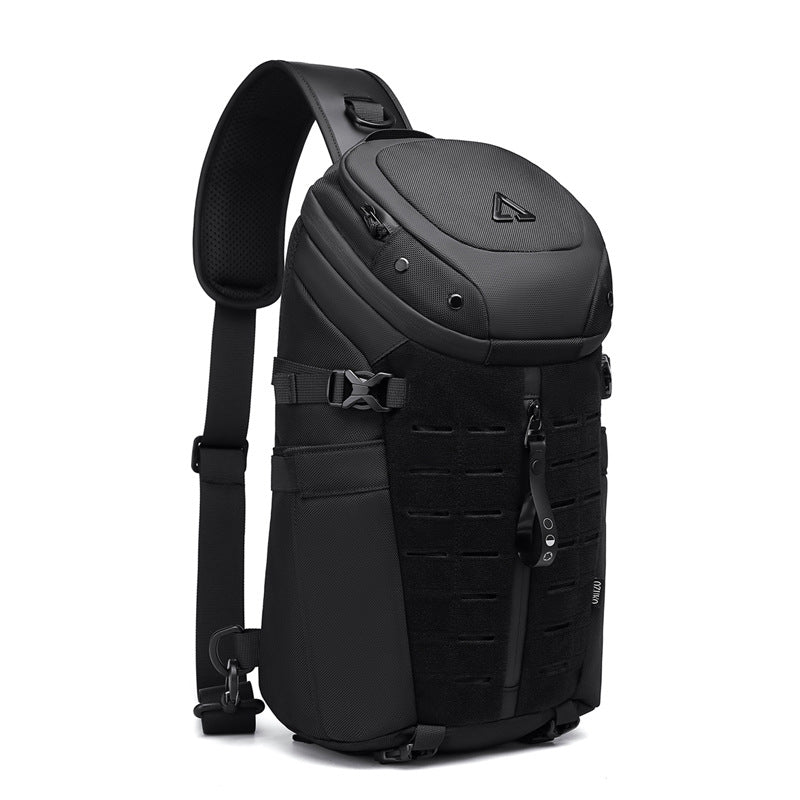 Ozuko အမျိုးသားရင်ဘတ်အိတ် အားကစား ရေစိုခံ Crossbody အိတ် အမျိုးသားများရဲ့ နည်းဗျူဟာ ဘက်စုံသုံး အိတ် အမျိုးသား Crossbody အဆင့်မြင့်အိတ်