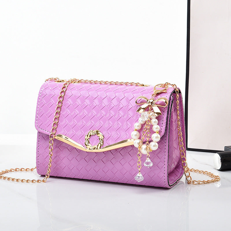 Factory direct sales bags for women 2022 new style shoulder crossbody bag cross-border women's bag wholesale small square bag chain bag
