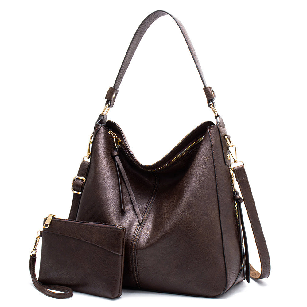 Foreign trade bags 2023 new women's bags European and American cross-border portable shoulder bags fashion cross-body mother-in-law bag tote large bag