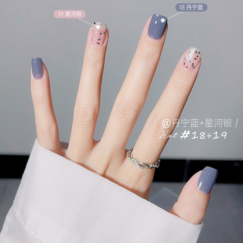 bk no-bake, non-peelable, long-lasting, quick-drying, water-based nail polish, ice-clear jelly, no odor, available for pregnant women and students, wholesale