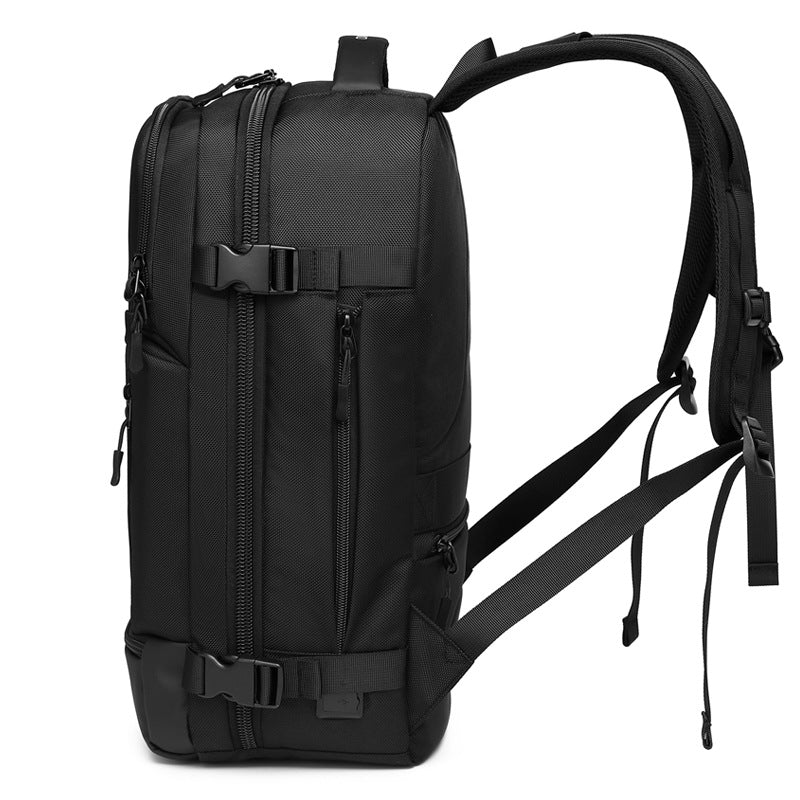 Ozuko Sports Backpack Men's Business Travel Laptop Backpack Outdoor Waterproof Men's Backpack