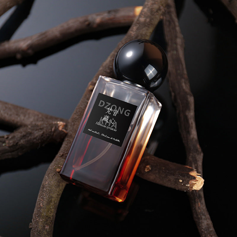 Feng Hibiscus After the Rain Temple Perfume for Men and Women Long-lasting Light Fragrance Fresh and Natural Sanskrit Hidden Heart Popular Style 50ml