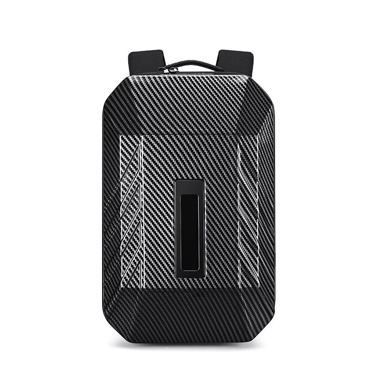ozuko new business backpack men's PC hard shell computer bag smart trendy cool LED men's backpack backpack