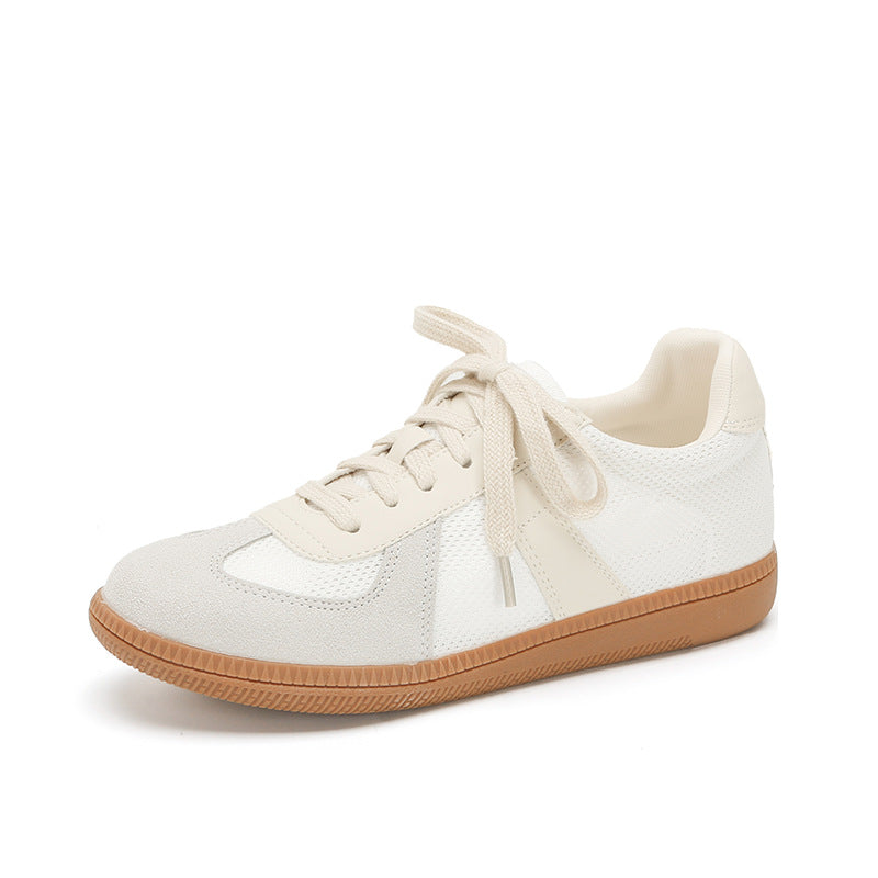 Grape mother Suyin Yinde training shoes women's net shoes breathable Forrest Gump shoes little boy inner thickened casual white shoes