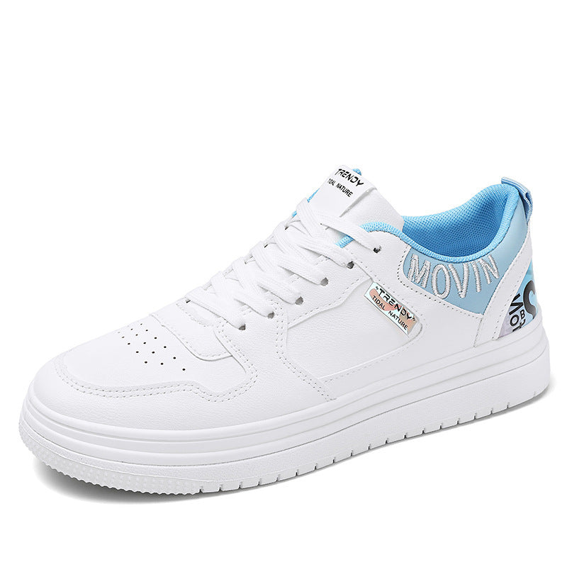 Shoes men's 2023 new trendy men's handsome all-match casual sports shoes men's non-slip breathable small white board shoes men