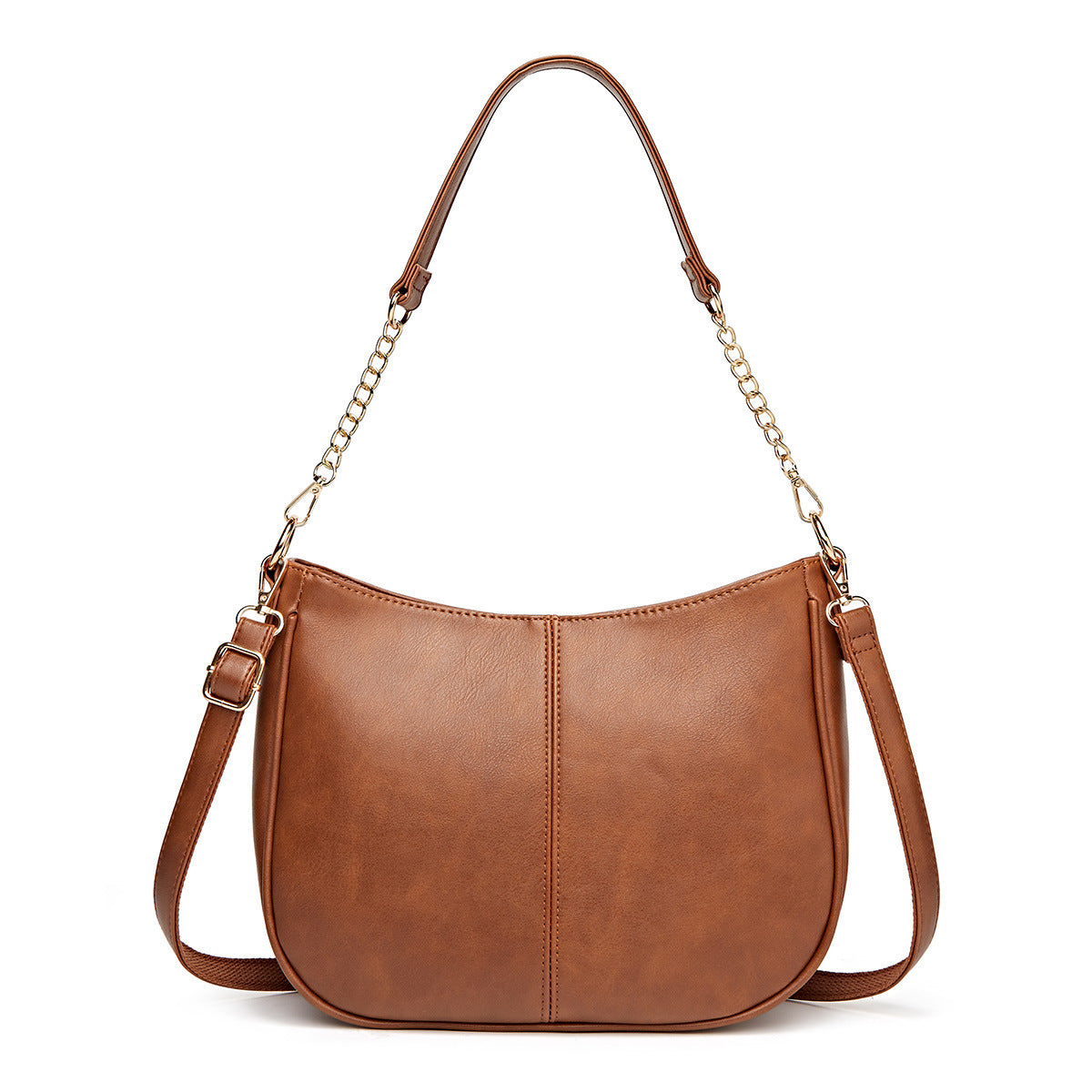 Source manufacturer spot 2023 new women's bag simple fashion shoulder bag European and American trendy ladies crossbody bag bag