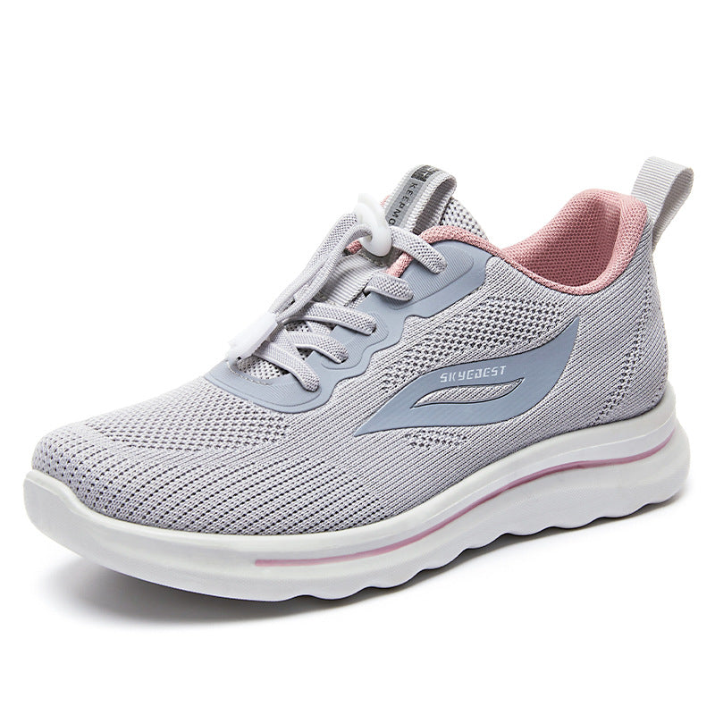 Women's Shoes 2023 Spring New Foreign Trade Women's Shoes Wholesale Casual Walking Shoes Breathable Soft Sole Sports Shoes Women
