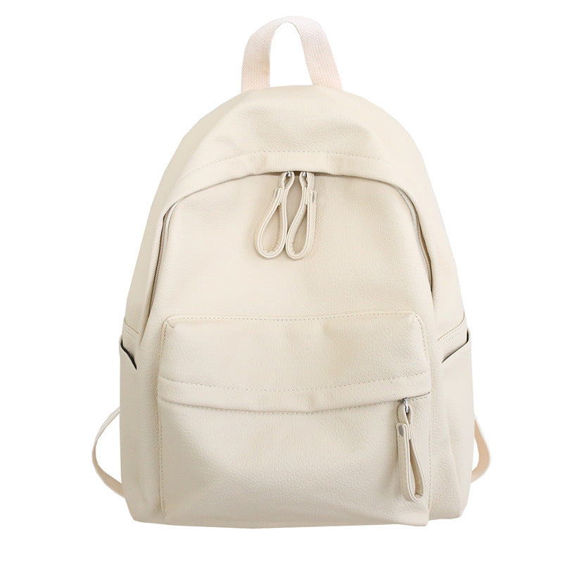 School bag female Korean version Harajuku ulzzang high school college students junior high school students simple versatile campus backpack
