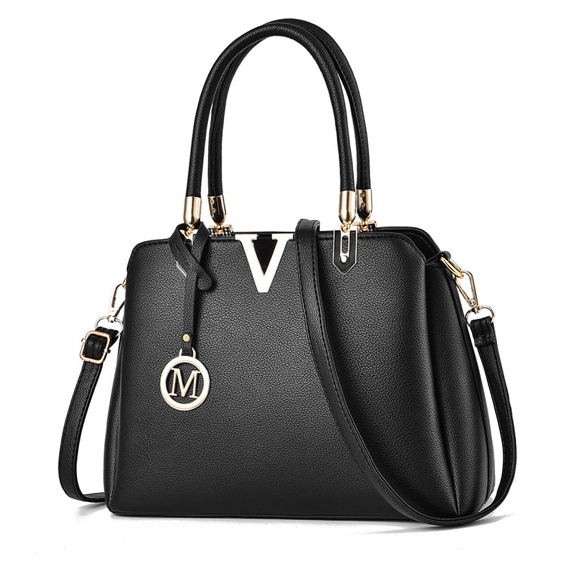 Bags, women's bags, one-piece drop shipping, winter large-capacity mother's handbag, temperament shoulder bag, crossbody bag, trendy and versatile