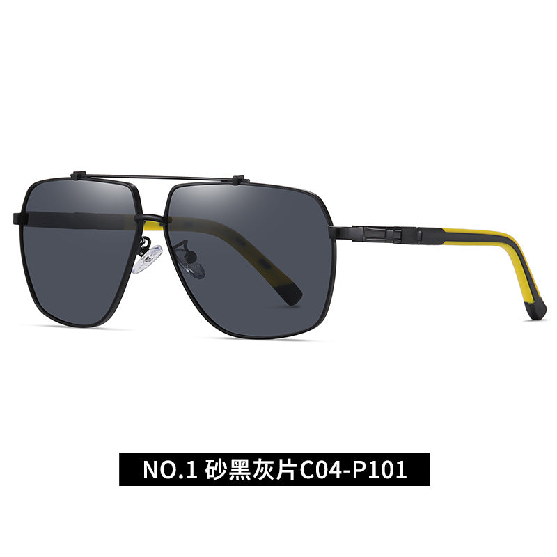 Factory 2022 new sunglasses men's polarized sunglasses 6321 two-color large frame spring sunglasses in stock