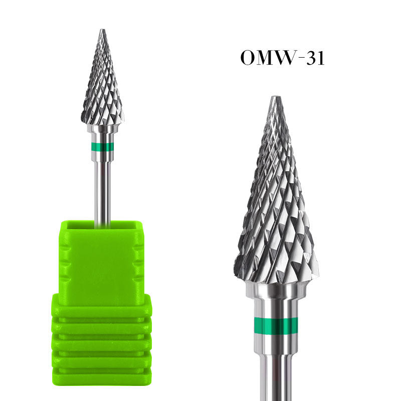 Nail polishing head, manicure tungsten steel polishing head, polishing and removal, manicure shop special collection, factory wholesale