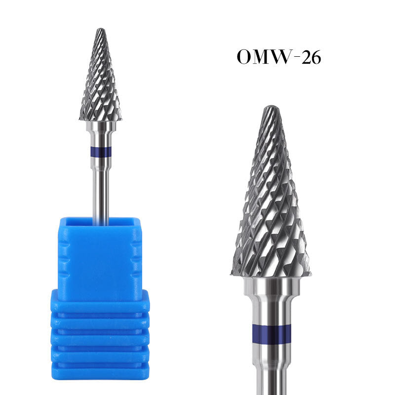 Nail polishing head, manicure tungsten steel polishing head, polishing and removal, manicure shop special collection, factory wholesale