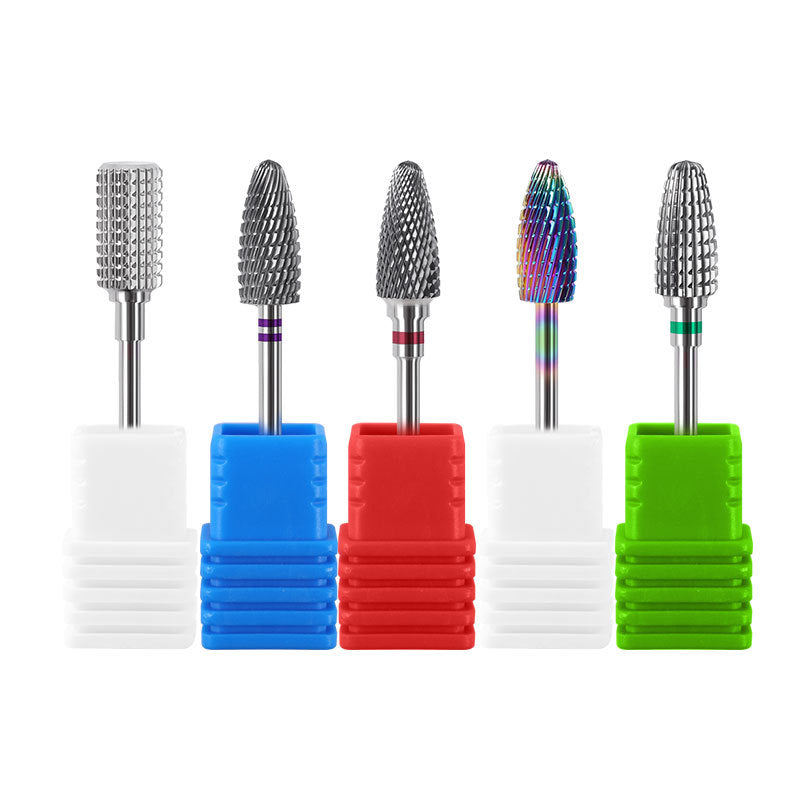 Nail polishing head, manicure tungsten steel polishing head, polishing and removal, manicure shop special collection, factory wholesale