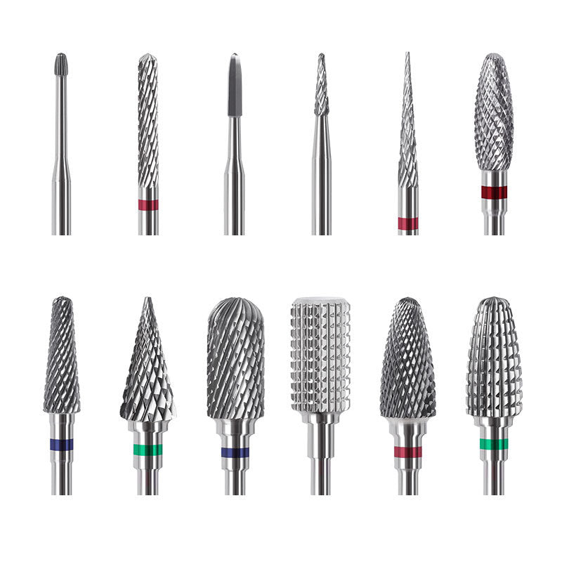Nail polishing head, manicure tungsten steel polishing head, polishing and removal, manicure shop special collection, factory wholesale