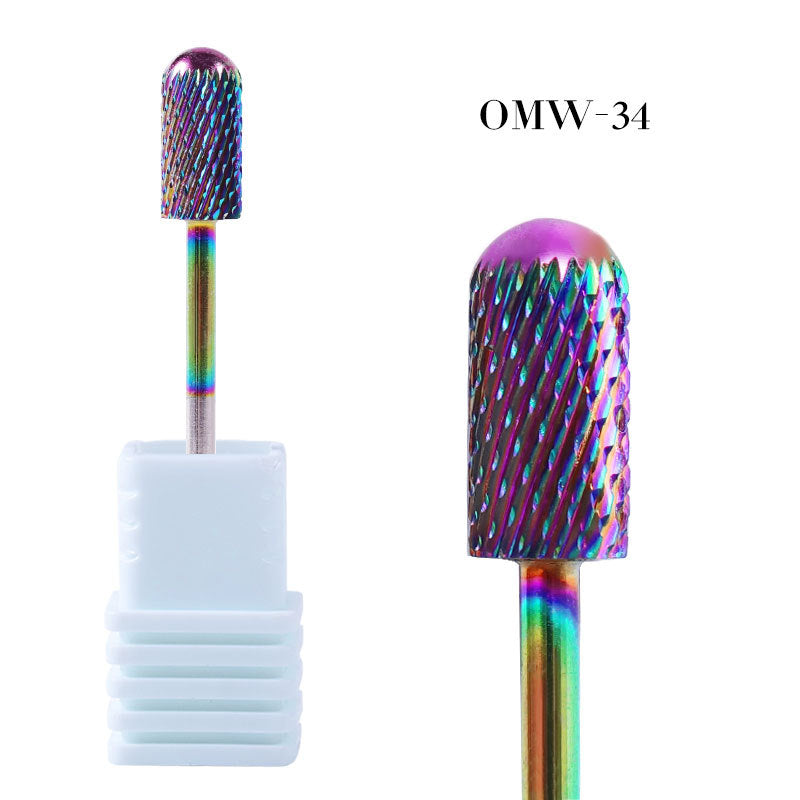 Nail polishing head, manicure tungsten steel polishing head, polishing and removal, manicure shop special collection, factory wholesale