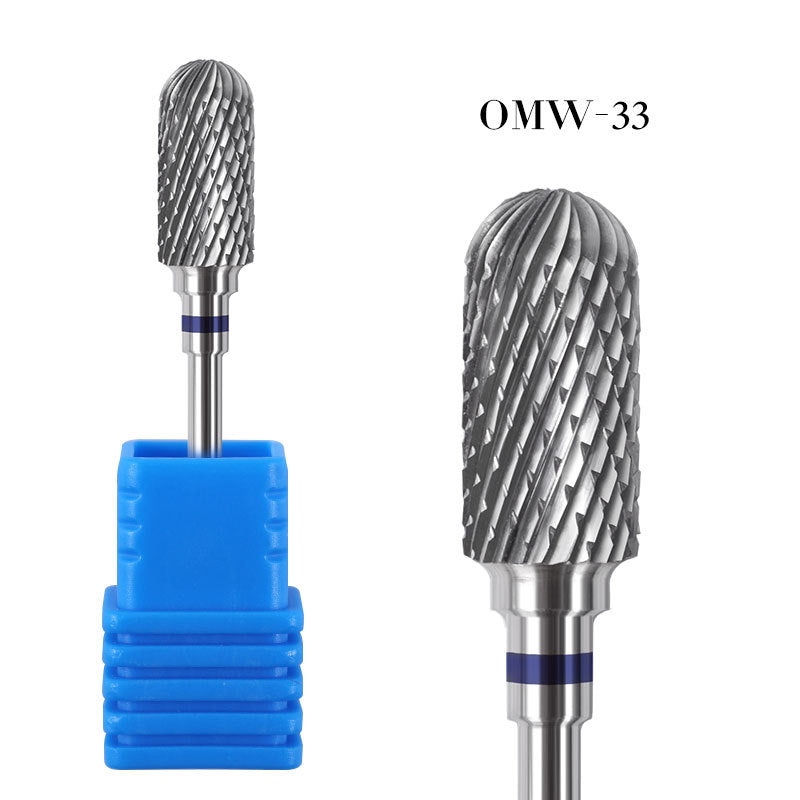 Nail polishing head, manicure tungsten steel polishing head, polishing and removal, manicure shop special collection, factory wholesale