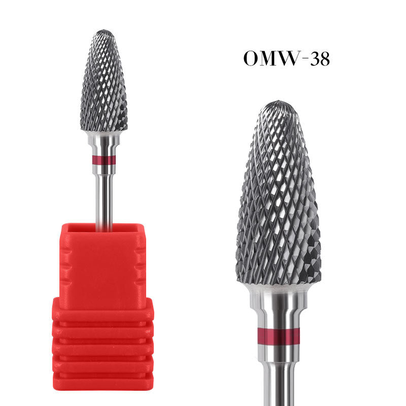 Nail polishing head, manicure tungsten steel polishing head, polishing and removal, manicure shop special collection, factory wholesale