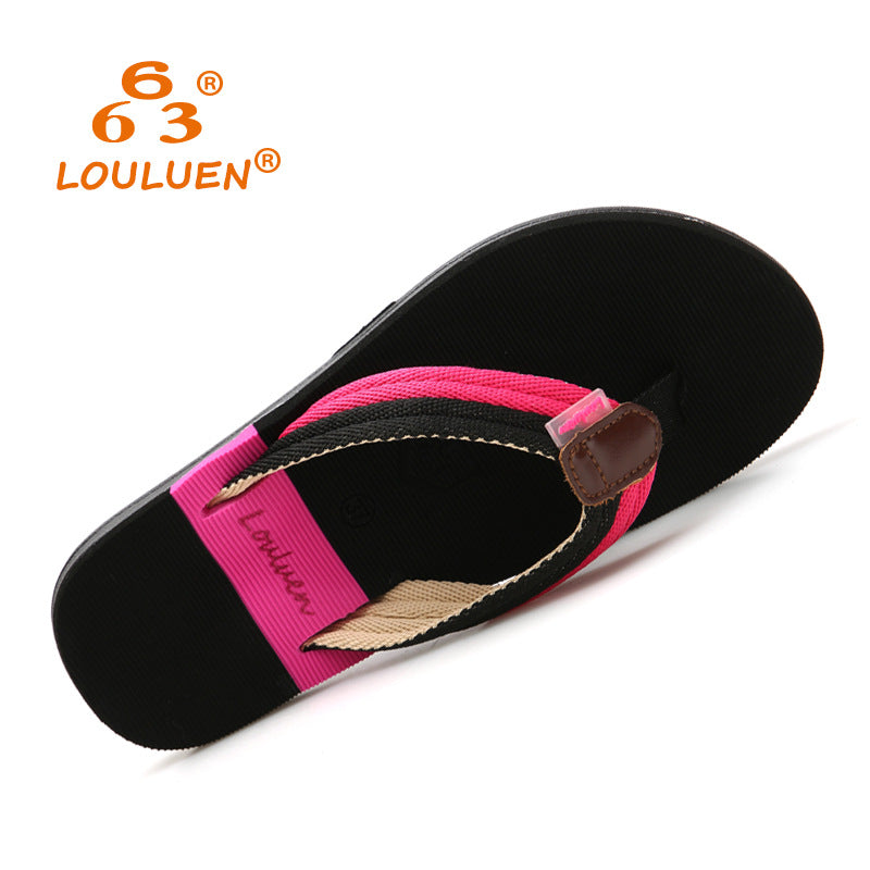 Summer new slippers women slippers home casual couple beach outdoor flip flops women