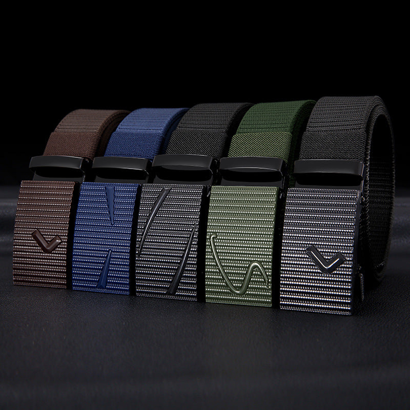 Unisex Tactical Belt Outdoor Sports Leisure Canvas Nylon Pants Belt Jeans Cargo Belt Wholesale