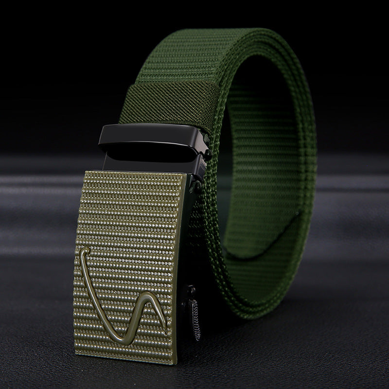 Unisex Tactical Belt Outdoor Sports Leisure Canvas Nylon Pants Belt Jeans Cargo Belt Wholesale