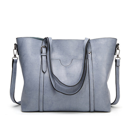 European and American trendy bags, new retro tote bags, 2023 new handbags, single shoulder crossbody large bags, foreign trade women's bags 