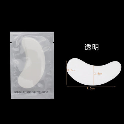 Eyelash grafting eye patch wholesale thin transparent eye patch moisturizing hydrogel eyelash transplant isolation eye patch paper 