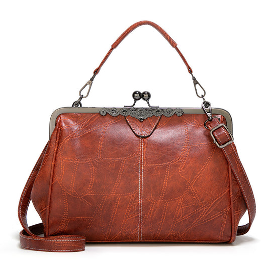 Factory ready-made women's bags 2023 new women's handbags fashion crossbody clip bag European and American Spanish women's bags trendy 