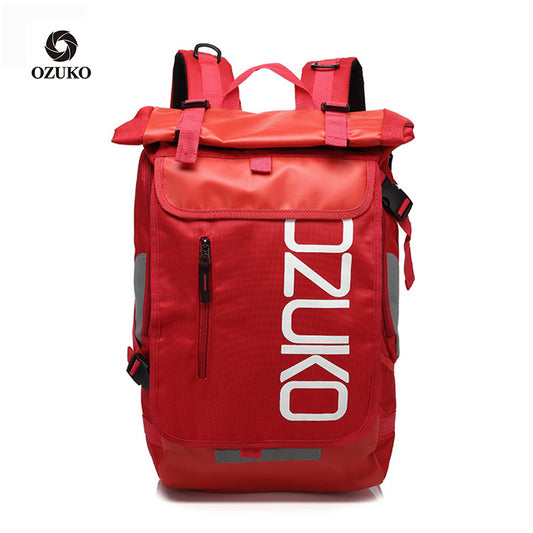 Trendy brand schoolbag college student business Oxford cloth computer backpack men's casual men's backpack backpack 