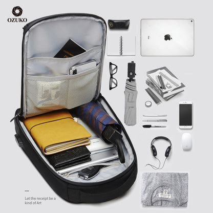 ozuko spot wholesale cross-body shoulder bag sports casual men's shoulder bag outdoor fashion trend chest bag for men 