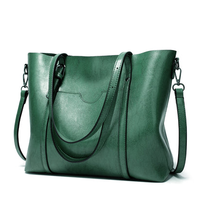 European and American trendy bags, new retro tote bags, 2023 new handbags, single shoulder crossbody large bags, foreign trade women's bags 