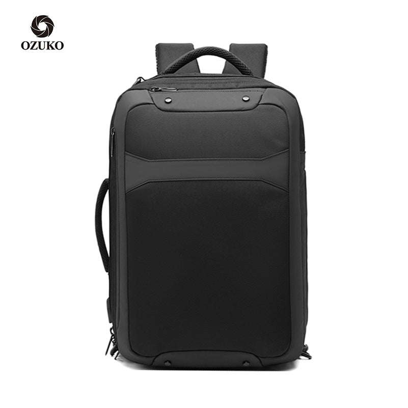 ozuko new backpack men's multi-functional business backpack student single shoulder fashion laptop backpack 