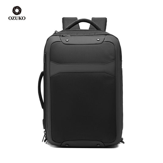 ozuko new backpack men's multi-functional business backpack student single shoulder fashion laptop backpack 