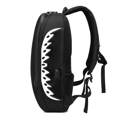 ozuko new business computer bag usb waterproof anti-theft men's backpack outdoor leisure student school bag 
