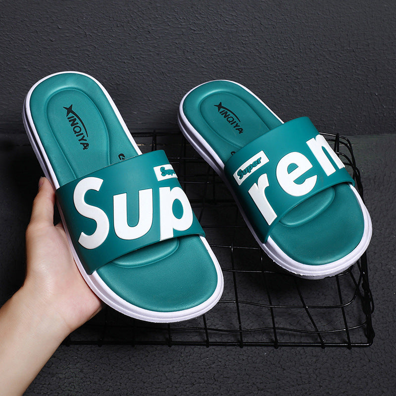 2023 new slippers men's summer tide fashion all-match
