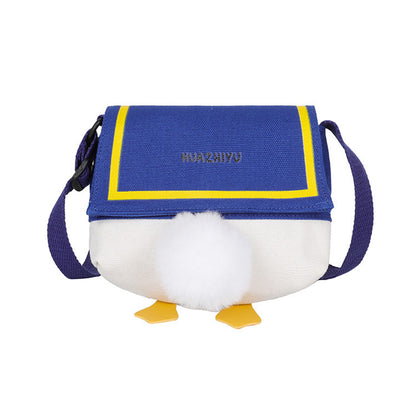 Duck butt bag 2020 new trendy summer girly canvas crossbody bag ins cute literary shoulder bag