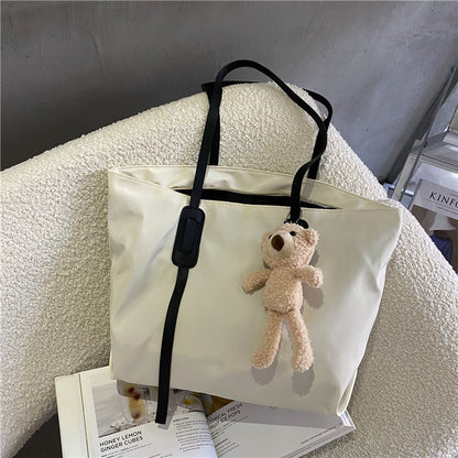 Bags Women's Large Capacity Bag 2020 New Trendy Internet Celebrity Tote Bag Niche Design Shopping Bag Bag Single Shoulder Large Bag Trendy