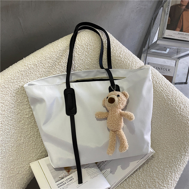 Bags Women's Large Capacity Bag 2020 New Trendy Internet Celebrity Tote Bag Niche Design Shopping Bag Bag Single Shoulder Large Bag Trendy