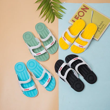 Slippers women's summer fashion outer wear Korean style personality outdoor trend 2022 new sandals beach flip flops wholesale 